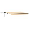 vidaXL Electric Retractable Awning 5 x 3 m Polyester with PU coating