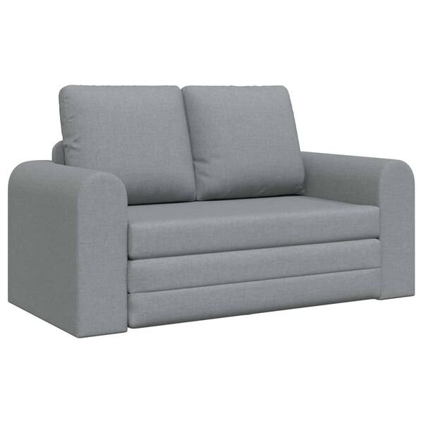 vidaXL Sofa Bed Light grey 148 x 71 x 83 cm Fabric