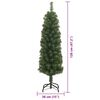 vidaXL Artificial Christmas Tree with 150 LEDs with Stand Green 120 cm