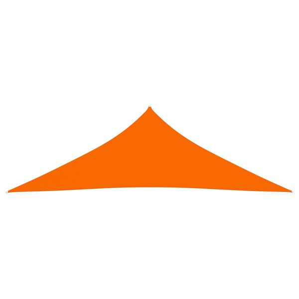 vidaXL Sunshade Sail Oxford Fabric Triangular 3x3x4.24 m Orange
