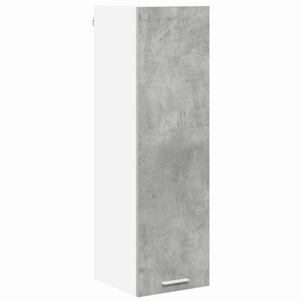 vidaXL Hanging Cabinet Concrete Grey 30 x 31 x 100 cm Engineered Wood