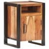 vidaXL Bedside Cabinet 40x35x55cm Solid Acacia Wood in Sheesham Finish