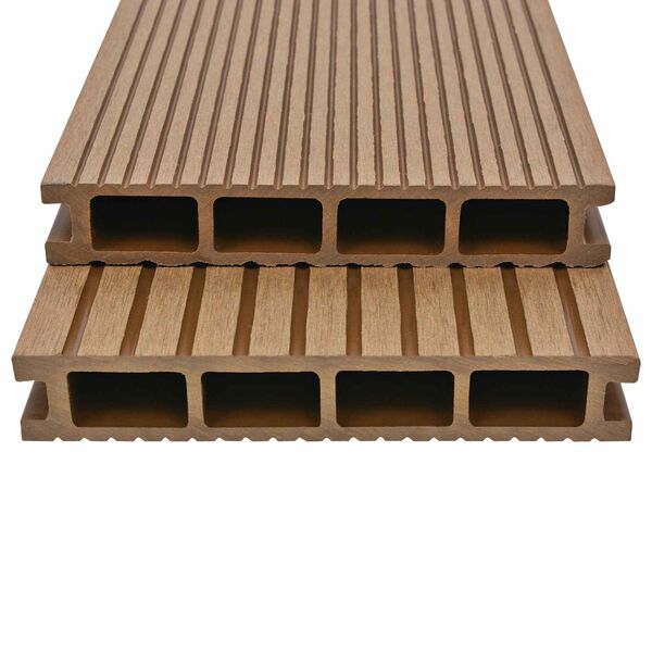 vidaXL Decking Board 6 pcs Teak WPC