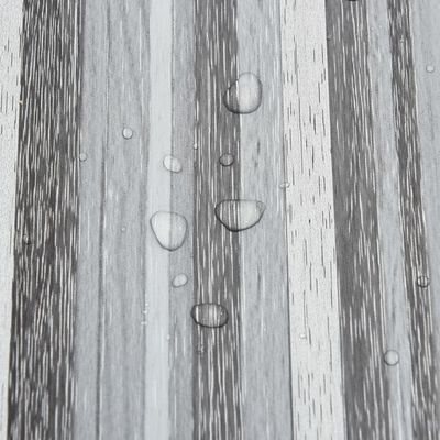 vidaXL Self-adhesive Flooring Planks 55 pcs PVC 5.11 m² Light Grey