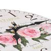 vidaXL Vintage Wall Clock Flower 30 cm