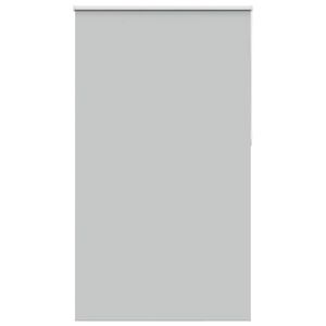 vidaXL Roller Blind Blackout Light Grey 125x230 cm Fabric Width 121.6 cm Polyester