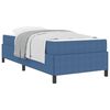 vidaXL Bed Frame with Mattress Blue 80 x 200 cm Fabric