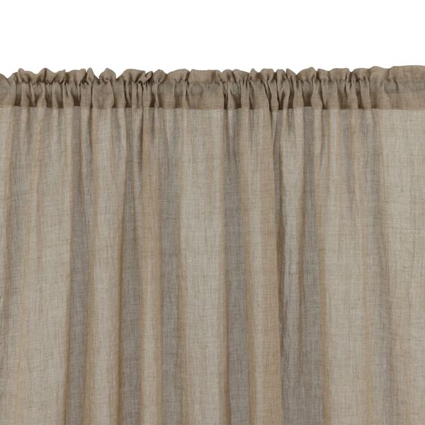 Venture Home Curtain Elena 240x135 cm Polyester Dark Beige
