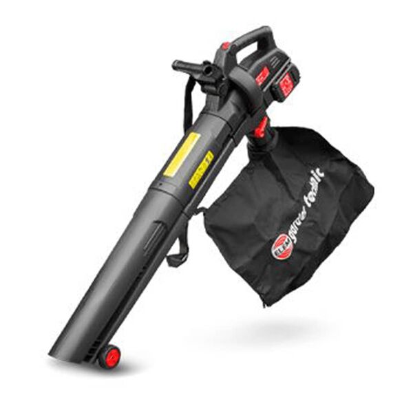 ELEM Garden Technic 3-in-1 Rechargeable Vacuum Blower Shredder 2x20 V