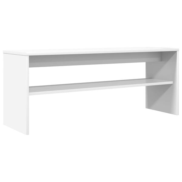 vidaXL TV Cabinet White 100 x 30 x 40 cm Engineered Wood