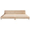 vidaXL Bed Frame without Mattress 200x200 cm Solid Wood Pine