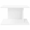vidaXL Bedside Table White 40 x 30 x 25 cm Engineered Wood
