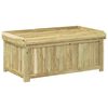 vidaXL Outdoor Cushion Box Impregnated Pine Wood 104 x 60 x 47 cm