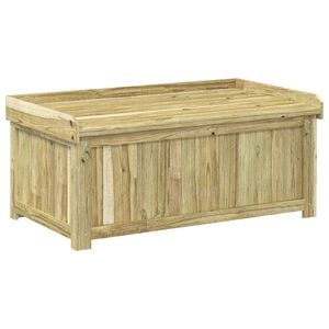 vidaXL Outdoor Cushion Box Impregnated Pine Wood 104 x 60 x 47 cm