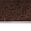 vidaXL Hand-woven Chindi Rug Leather 160x230 cm Brown