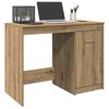 vidaXL Desk Artisan Oak 100x50x76 cm Engineered Wood