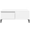 vidaXL Coffee Table White 90x50x36.5 cm Engineered Wood