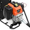 vidaXL Brush Cutter Backpack Design Orange 52 cc 1.45 kW