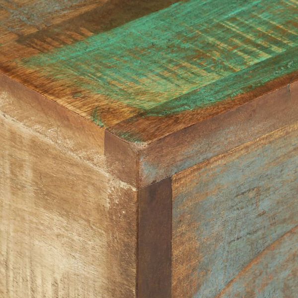 vidaXL Side Table 30x30x33 cm Solid Reclaimed Wood