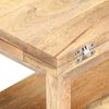 vidaXL Extendable Coffee Table 90x(45-90)x45 cm Solid Mango Wood