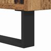 vidaXL Bedside Cabinet 2 pcs Old Wood and Black 40 x 35 x 47.5 cm