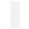 vidaXL Sliding Door 93 x 232 cm Engineered Wood White