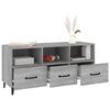 vidaXL TV Cabinet Grey Sonoma 102x35x50 cm Engineered Wood