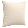 vidaXL Sofa Pillows 2 pcs Beige 45 x 45 cm Fabric