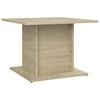 vidaXL Coffee Table Sonoma Oak 55,5x55,5x40 cm Engineered Wood