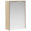 vidaXL Bathroom Mirror Cabinet Sonoma Oak 43 x 16 x 62.5 cm