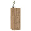vidaXL Apothecary Cabinet Artisian Oak 40x41x118 cm Engineered Wood