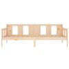 vidaXL Day Bed without Mattress Solid Wood Pine 90x200 cm