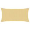 vidaXL Sun Shade Sail Sand 4.5x2.5 m 100% Polyester Oxford