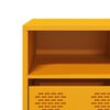 vidaXL TV Cabinet Mustard Yellow 135x39x43.5 cm Cold-rolled Steel