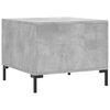 vidaXL Coffee Tables 2 pcs Concrete Grey 50x50x40 cm Engineered Wood