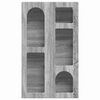 vidaXL Hanging Cabinet Grey Sonoma 59 x 20 x 100 cm Engineered Wood