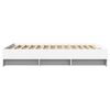 vidaXL Bed Frame without Mattress White 135x190 cm Double Engineered Wood
