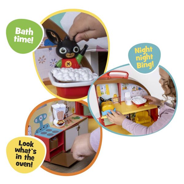 Bing Playhouse Set with Toy Figures Multicolour