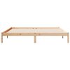 vidaXL Extra Long Bed Frame without Mattress 200x210 cm Solid Wood Pine