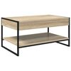 vidaXL Coffee Table Sonoma 80 x 50 x 40 cm Engineered Wood
