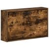 vidaXL Wall-Mounted Shoe Cabinet UTRECHT 71 x 17 x 43 cm Smoked Oak