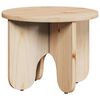 vidaXL Coffee Table 2 pcs Natural Solid Pine wood