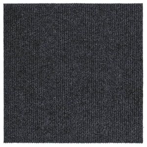 vidaXL Dirt Trapper Carpet Runner 100x100 cm Anthracite