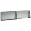 vidaXL Retaining Wall 2 pcs 80 x 12 x 30 cm Galvanised Steel Silver