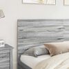 vidaXL Headboard Grey Sonoma 200 cm Engineered Wood