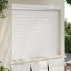 vidaXL Roller Shutter Aluminium 160x150 cm White