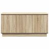 vidaXL TV Cabinet Sonoma Oak 100 x 38 x 49 cm Engineered Wood