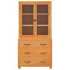 vidaXL Storage Furniture Set with Drawer Brown Engineered wood