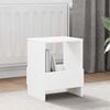 vidaXL Magazine Rack White 35 x 30 x 45 cm