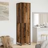 vidaXL Warderobe 2 pcs Old Wood 50 x 50 x 200 cm Engineered Wood